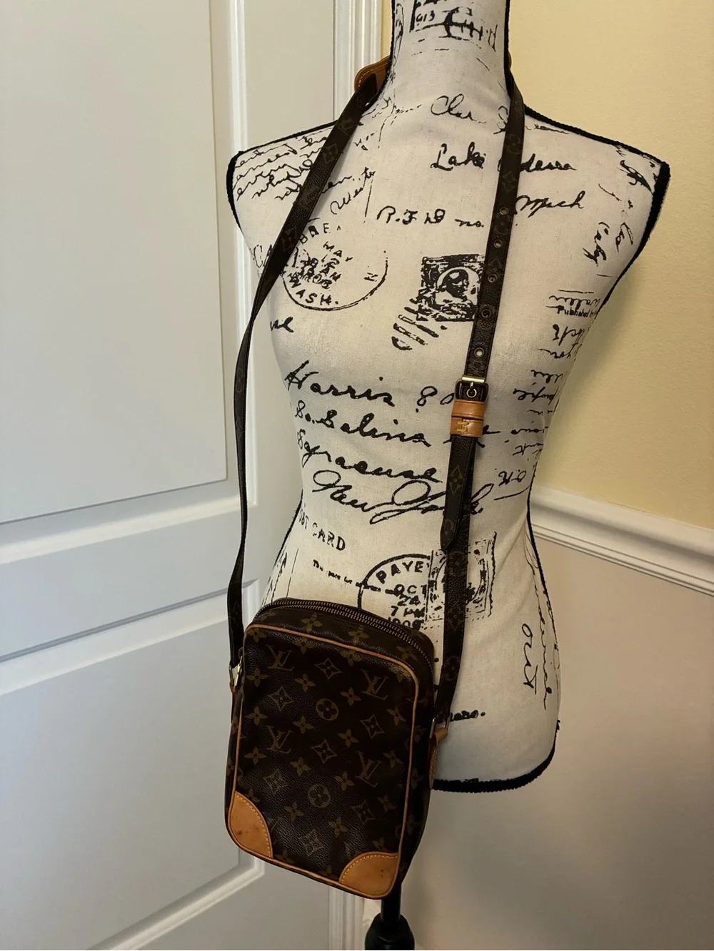 Louis Vuitton monogram Danube PM crossbody Y2K bag vintage